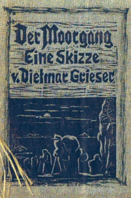 Obálka (1953) jeho prvotiny, vydané vlastním nákladem v sárském městě Zweibrücken