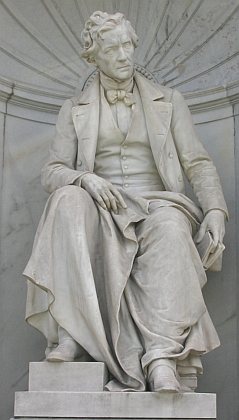Vídeňská socha od Carla Kundmanna (1838-1919) vznikla v roce 1889