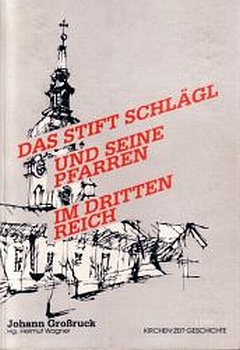 Obálka (1999) jeho knihy v edici Kirchen-Zeit-Geschichte lineckého nakladatelství Dr. Helmuta Wagnera