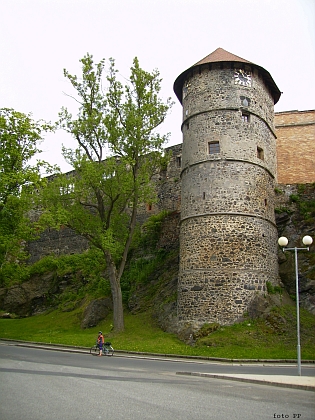 Hrad v Chebu, jemuž věnoval jednu ze svých prací