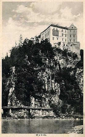 V půli 19. století navrhl přestavby zámků Blatná a Orlík nad Vltavou