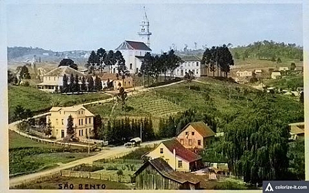Dvě staré pohlednice ze Săo Bento do Sul