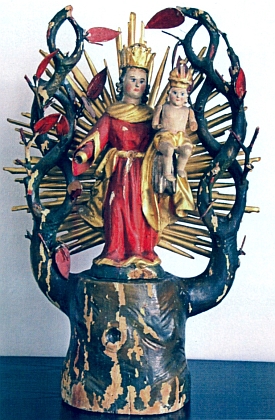Matka Boží z Červeného Dřeva jako zápůjčka z Nýrska do poutního muzea v Neukirchen beim Heiligen Blut (viz i Leopold Klima)