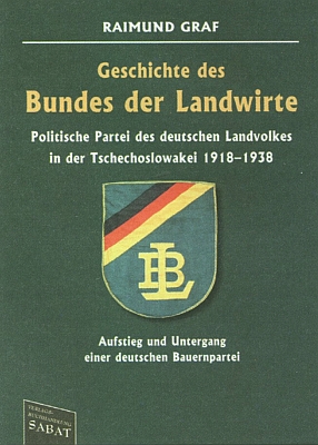 Obálka (2017, Verlagsbuchhandlung Sabat, Kulmbach) dějin politické strany "Bund der Landwirte",
  k níž Hahnel jako jednatel její místní skupiny v Černé v Pošumaví náležel