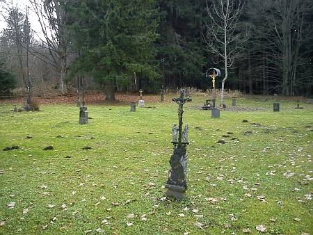 Křišťanovský hřbitov na snímcích z roku 2012
(viz i  Johanna Anderkaová a Rudolf Holzer)