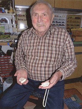 Walter Nowak v jednaosmdesáti letech