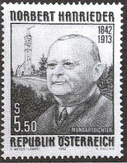 Na rakouské poštovní známce