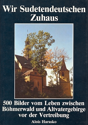 Obálka prvého vydání (1985) knihy, na níž zachycuje barevný snímek zámeckou kapli v Liberci (nakladatelství Podzun-Pallas, Friedberg)