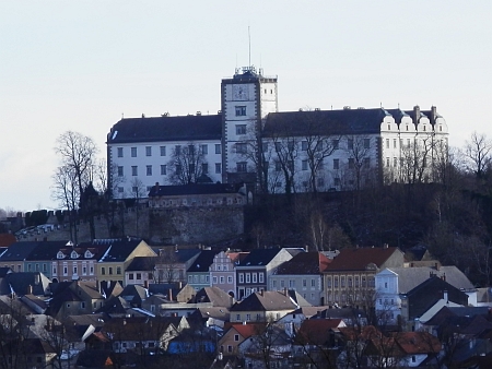 Zámek Weitra nad městem