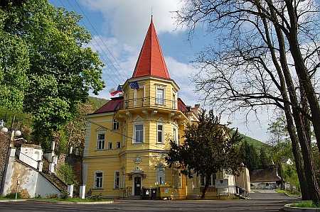Vila zvaná "Zámeček" v Brné u Ústí nad Labem (Aussig-Birnai), kdysi patřící její rodině