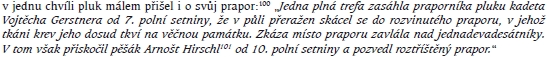 Na srbské frontě bojoval od počátku 1. světové války - takto zaznamenal plukovní pobočník jeho statečnost v bitvě o Velkou Glavu 19. srpna 1914