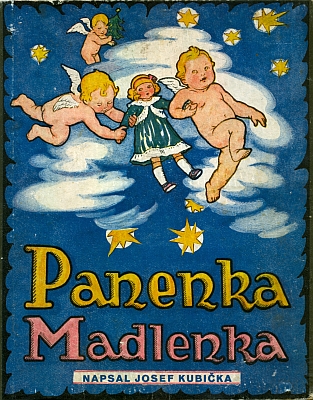 Obálka poválečného vydání už "nákladem a tiskem Národní správy J. Steinbrener ve Vimperku" v exempláři z fondu Jihočeské vědecké knihovny