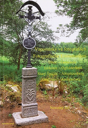 "Aumüller Kreuz" na obálce knihy Jiřího Novotného...