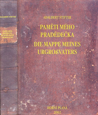 Obálka (2002) dvojjazyčného vydání originálu "prostřední" verze a Hegerova překladu v nakladatelství Srdce Vltavy Horní Planá (započatý překlad třetí, tedy "nedokončené" poslední verze lze najít na webových stránkách Kohoutího kříže a je překladatelským pokusem Jana Mareše - viz Adalbert Stifter)