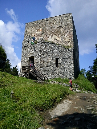 Vítkův Kámen v roce 2011