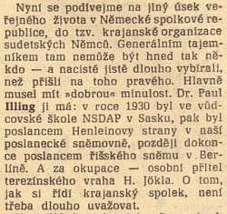 Takto ho charakterizuje Rudé právo ve zprávě pod titulkem "Staří známí na nových místech"