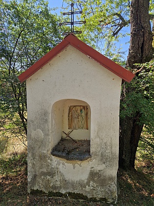 Výklenková kaple u Velkého Strážného