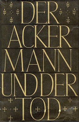 Obálka (1955) skvostného východoněmeckého vydání v berlínském nakladatelství Union Verlag s textem skladby v nové němčině, který pořídil Hans Franck (1879-1964)