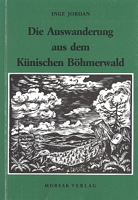 Obálka (1995) její knihy s grafikou Waltera Grössla z nakladatelství Morsak Verlag Grafenau