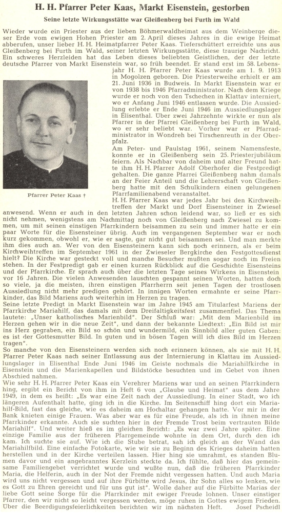 Autorem obsáhlého nekrologu v krajanském časopisu byl Josef Pscheidl
