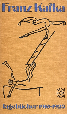 Obálka paperbackového vydání jeho deníků s použitím jeho vlastní kresby (Fischer Taschenbuch Verlag, 1981)