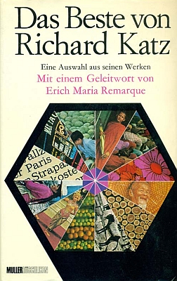 Obálka (1968) k výboru z jeho díla z nakladatelství Albert Müller Verlag Rüschlikon-Zürich,  s předmluvou, kterou napsal Erich Maria Remarque