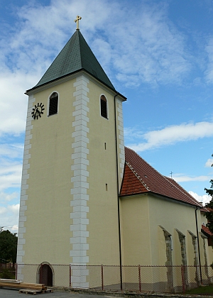 Höhenberg s farním kostelem sv. Jakuba Většího