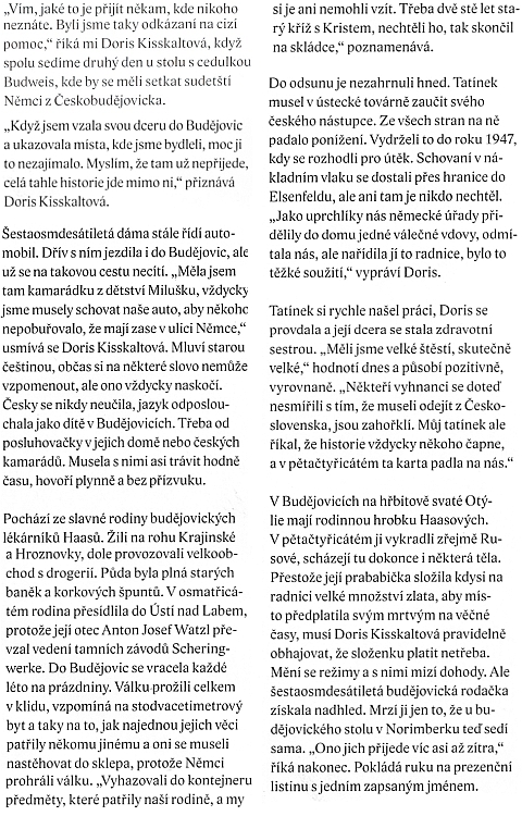 Jan Štifter o setkání s ní Sudetoněmeckém sněmu v Norimberku v roce 2016