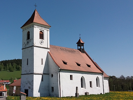 Kostel sv. Martina v Polné dnes...