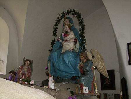 Socha Matky Boží na Svatém Kameni (viz i Josef Friesenecker)