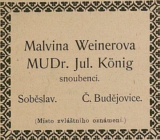 Svatební oznámení