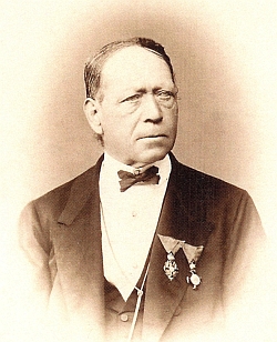 Otec Wilhelm Kralik rytíř von Meyrswalden v pozdějším věku