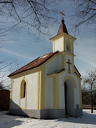 Návesní kaple v Červeném Újezdci