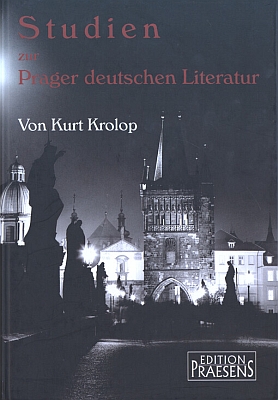 Obálky německého a českého vydání jeho studie (Edition Praesens, Wien, 2005 a Nakladatelství Franze Kafky, Praha, 2013)