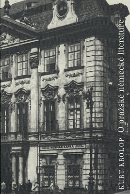 Obálky německého a českého vydání jeho studie (Edition Praesens, Wien, 2005 a Nakladatelství Franze Kafky, Praha, 2013)