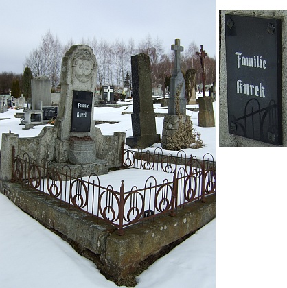 Hrob rodiny Kurek v Benešově nad Černou