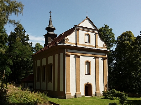 Kostel Bolestné Matky Boží na Dobré Vodě u Horní Plané