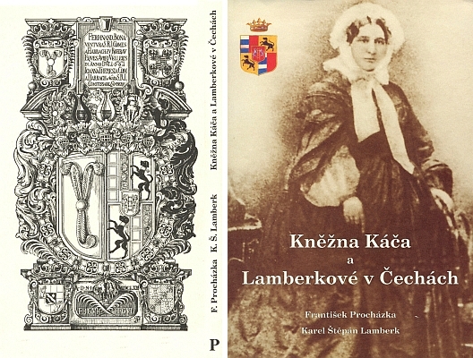 Obálka knihy o rodu Lamberků v Čechách, kterou vydala Agentura Pankrác (2003)