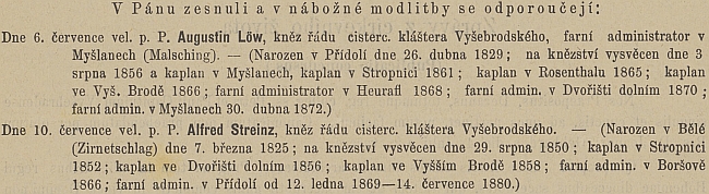 Rozpor potvrzuje i zpráva v ordinariátním listu - nemohlo to tedy nakonec v tom příběhu o rakvích být obráceně?