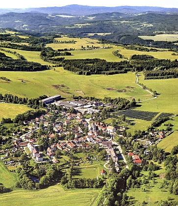 Přídolí na leteckém snímku Libora Sváčka