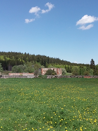 Tady stával ondřejovský kostel