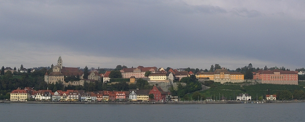 Meersburg u Bodamského jezera