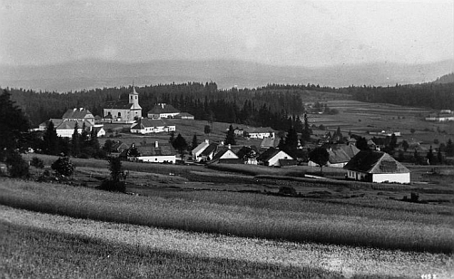 Rodný Ondřejov na snímku Josefa Seidela