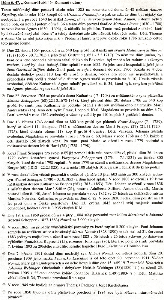 Jejího otce nacházíme i v tomto přehledu obyvatelů domu