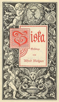 Titulní list a obálka (1884)