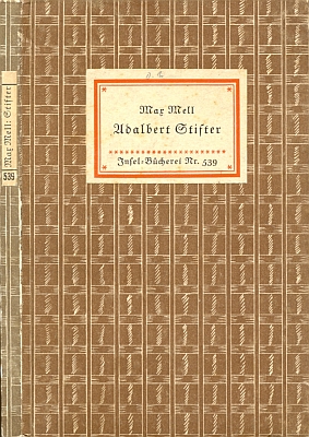 Vazba (1939) jeho knihy v proslulé edici Insel-Bücherei v Lipsku