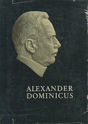 Obálka jeho poslední knihy (Verlag Georg Lüttke, Berlin, 1957)