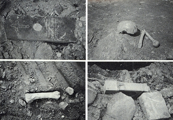 Několik dokumentárních záběrů z podzimu 1992, kdy německý hřbitov
v Železné zmizel v základech nové silniční trasy