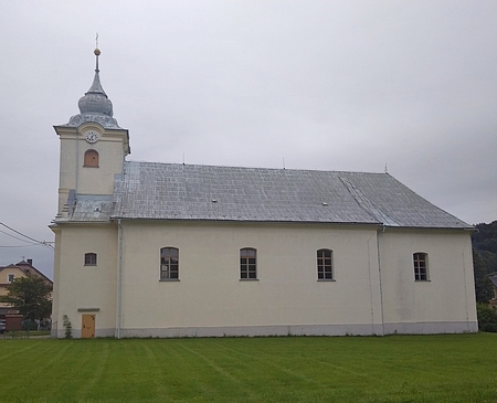 ... a místní kostel sv. Václava o 5 let později