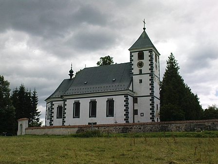 Farní kostel sv. Jakuba v Želnavě a madona z jeho oltáře